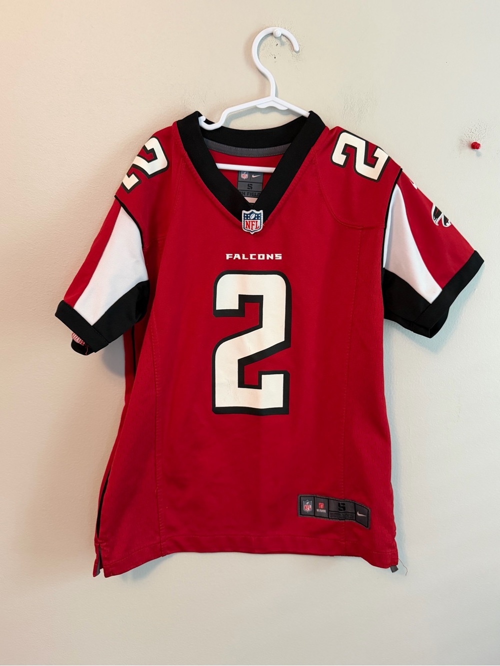 NFL Falcons #2 Red Kids Jersey